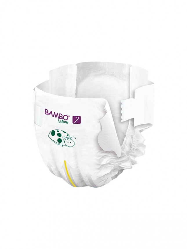 Bambo Nature Paales 2 (S) 3-6kg (30 Paales) PACK 6