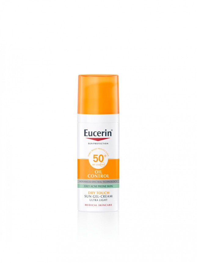 Eucerin Creme-Gel Oil Control Toque Seco SPF50+