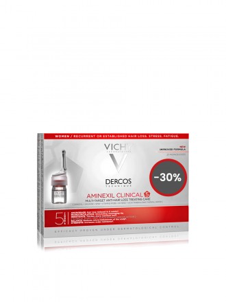 Vichy Dercos Aminexil Clinical 5 - Mulher