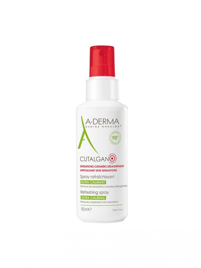 A-Derma Cutalgan Spray Refrescante Ultra Calmante Sensaciones cutneas desagradables