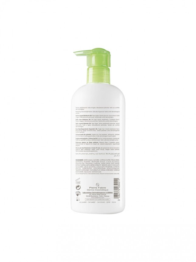 A-Derma Leite Corporal Hidratante 24H Pele Fr�gil
