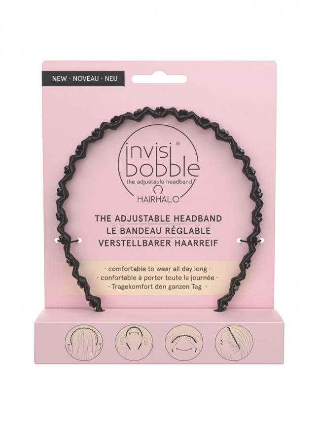 Invisibobble Hairhalo True Dark Sparkle