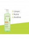 A-Derma Exomega Control 2 In Gel Limpiador Emoliente Cuerpo y Cabello Para Pieles At�picas