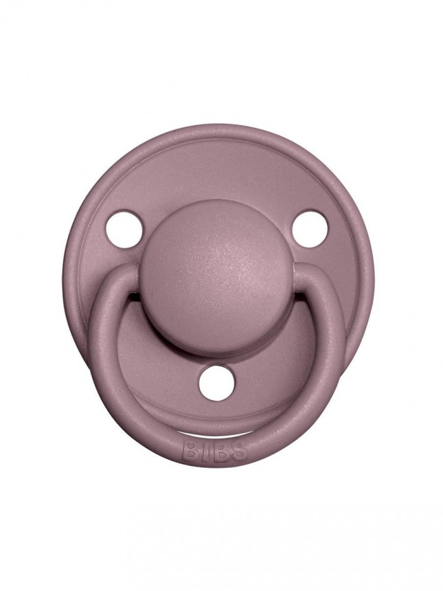 Bibs De Lux 2 Chupetas Dusky Lilac/Heather Tamanho nico  Silicone