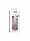 Bibs De Lux 2 Chupetas Dusky Lilac/Heather Tamanho nico  Silicone