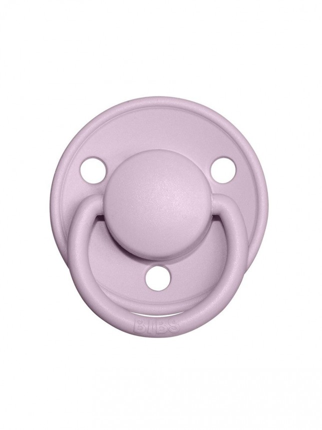 Bibs De Lux 2 Chupetas Dusky Lilac/Heather Tamanho nico  Silicone