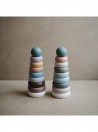Mushie Brinquedo Torre de Anis Empilhavel