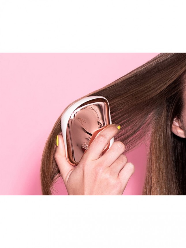 Tangle Teezer Compact Styler Rose Gold Cream