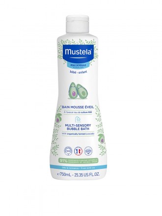 Mustela Bebe Espuma De Banho Multissensorial 750 ml com Preo Especial