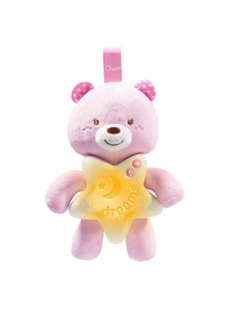 Chicco Painel Ursinho Boa Noite Rosa