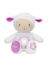 Chicco Ovelhinha de Boa Noite Rosa com luz e gravao de voz 0+ meses