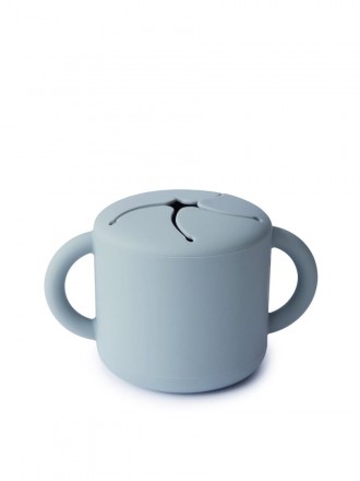 Mushie Snack Cup Powder Blue