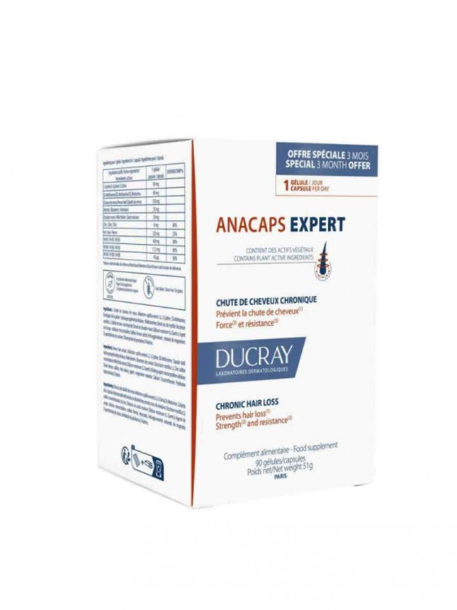 Ducray Anacaps Expert Caps x90