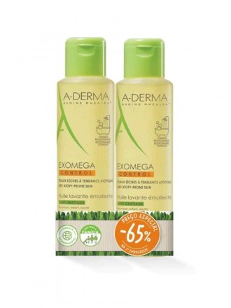 A-Derma Exomega Control Duo Oleo Duche 2 x 500ml