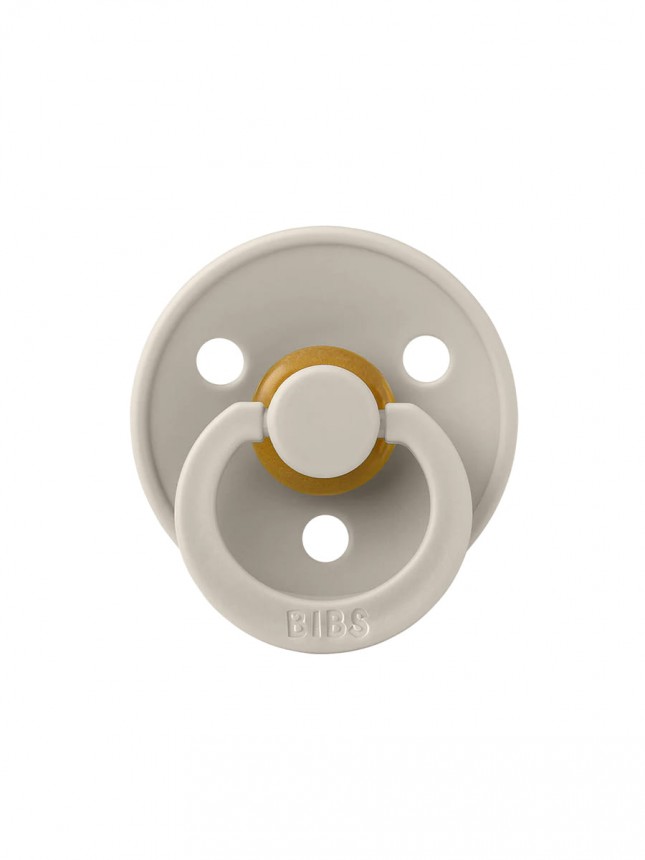 Bibs Colour 2 Chupetas Sand/Iron 0 a 6 meses
