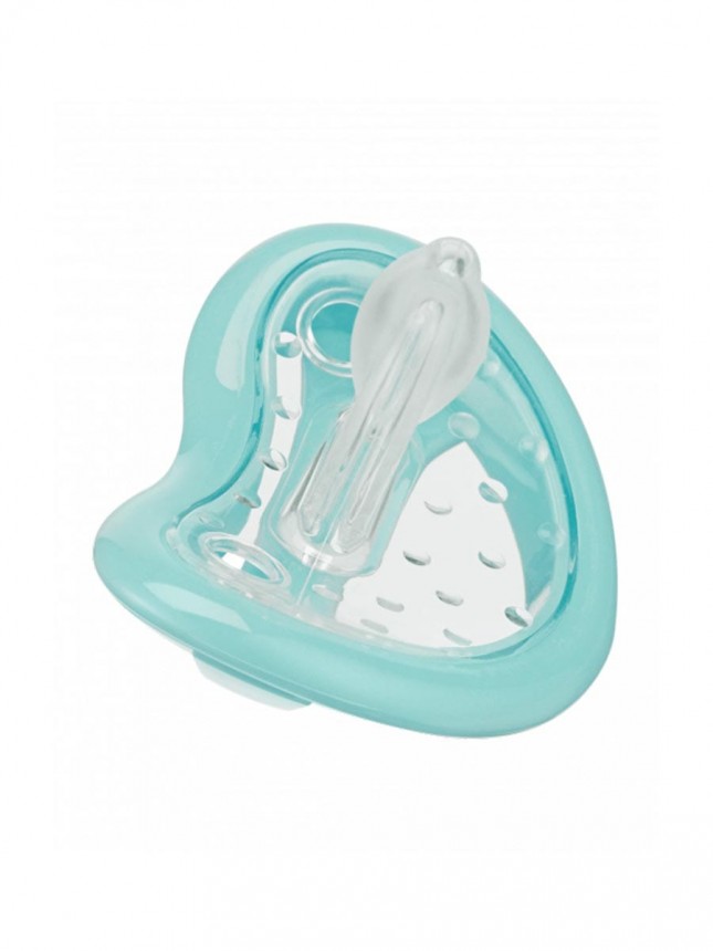 Curaprox Baby Breath Easy Chupeta Silicone Turquesa Tamanho 0 (3 a 7kg)