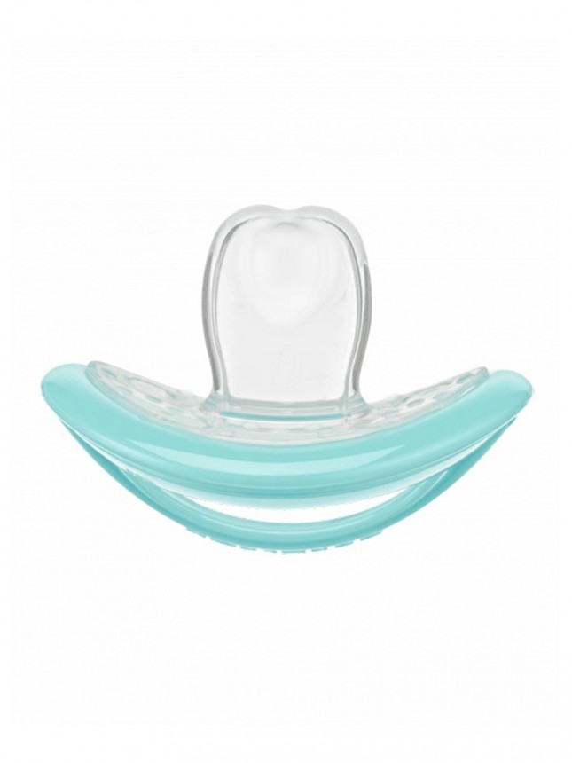 Curaprox Baby Breath Easy Chupeta Silicone Turquesa Tamanho 0 (3 a 7kg)