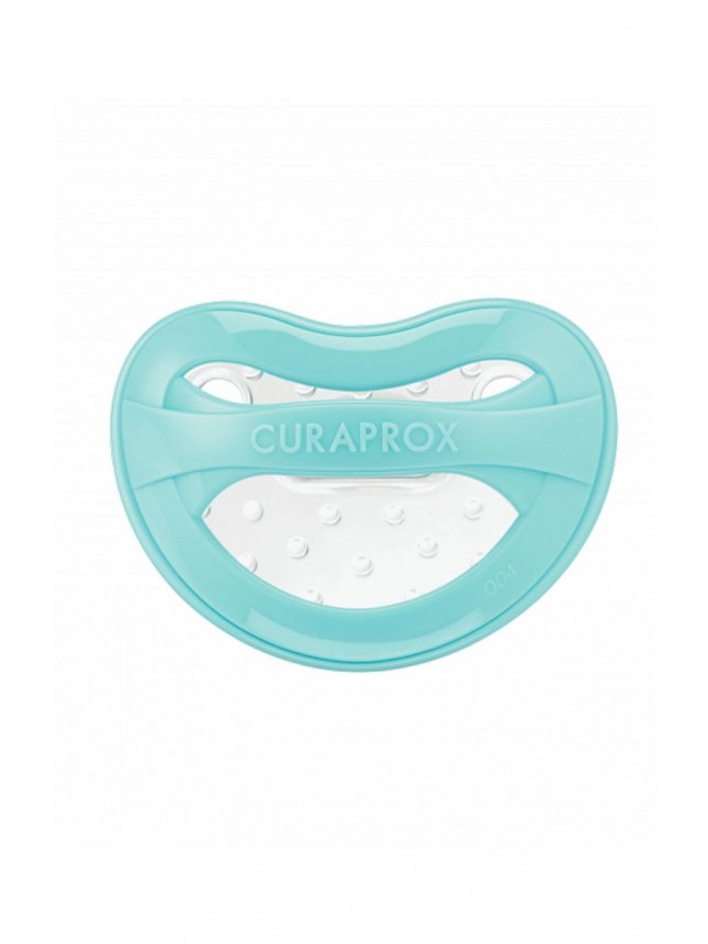 Curaprox Baby Breath Easy Chupeta Silicone Turquesa Tamanho 0 (3 a 7kg)