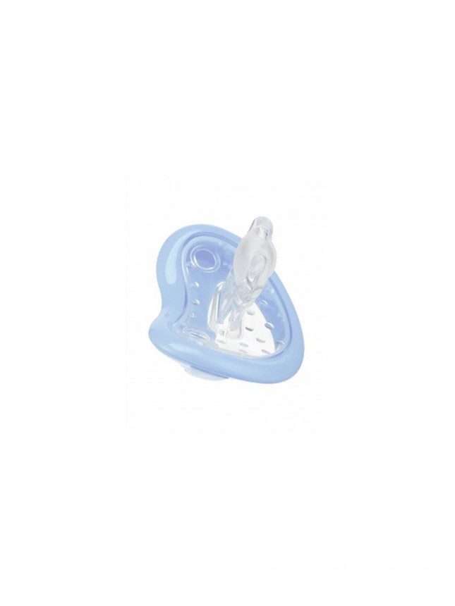 Chupete Curaprox Baby Breath Easy Silicona Azul Talla 0 (3 a 7kg) - 7246967