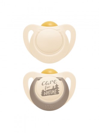 Chupete NUK For Nature Silicone T3 18 a 36 meses x2