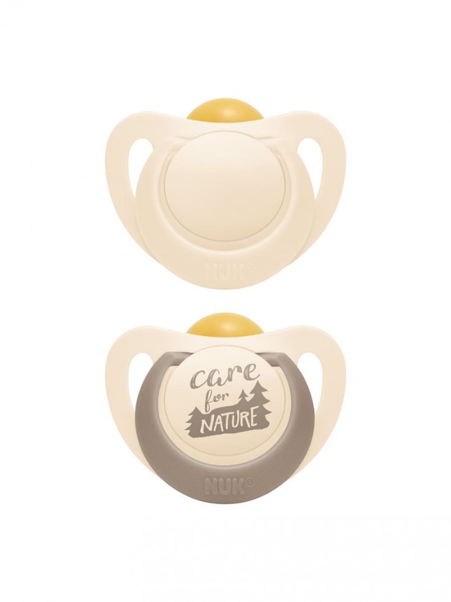 NUK For Nature Chupeta Silicone T2 6 a 18 meses x2