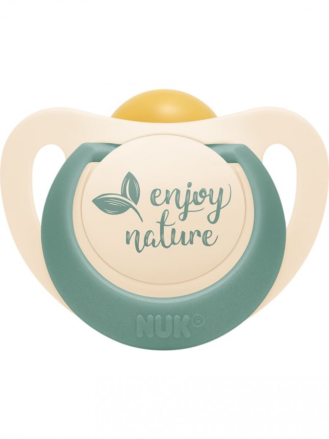 Chupete NUK For Nature Silicona T1 0 a 6 meses x2