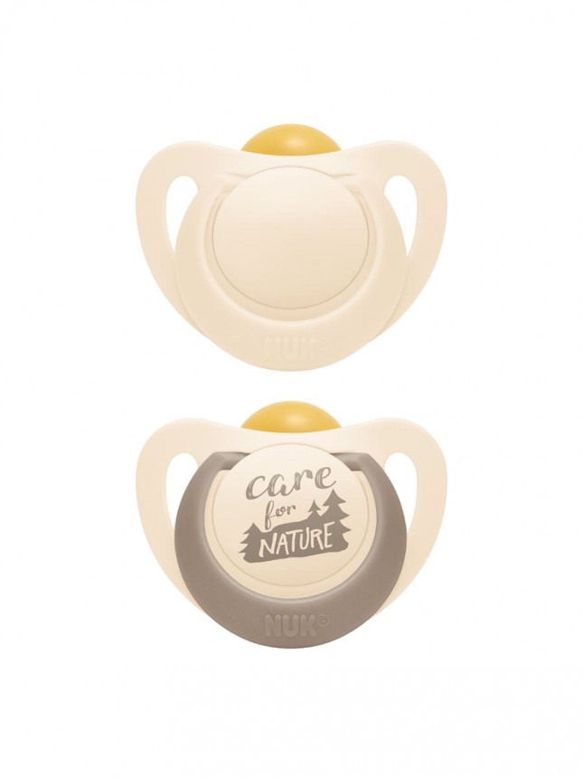 NUK For Nature Chupeta Silicone T3 18 a 36 meses x2