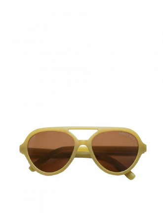Grech&Co Gafas de sol para nios Aviator Chartreuse