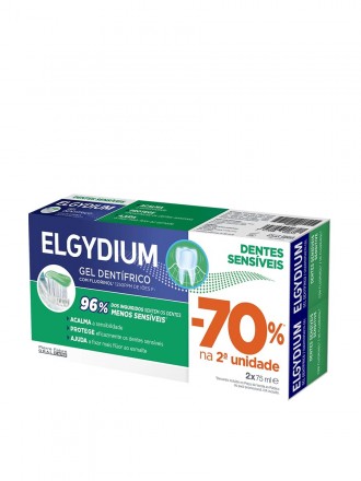 Elgydium Duo Dentes Sensíveis 70% desconto na 2ª Unidade