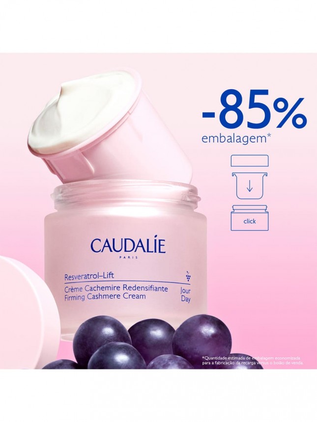 Caudalie Resveratrol-Lift Creme Caxemira Redensificador 50ml - Recarga