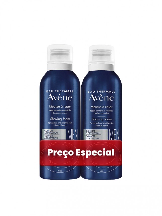 Avne Men Coffret Duo Espuma Barbear 2 X 200 ml