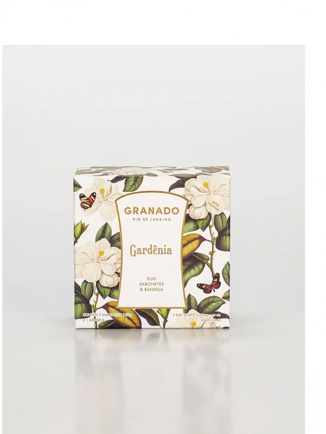 Granado Gardenia Duo Sabonetes e Prato 2x150 g