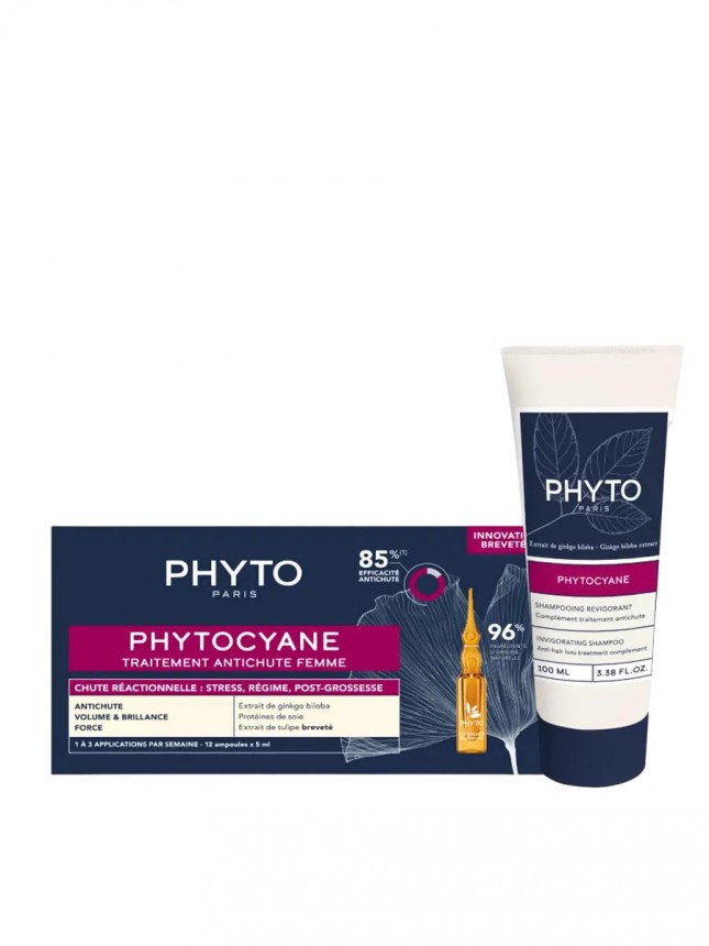 Phytocyane Mulher Reacional  5ml x 12 + Of Champo 100ml