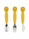 Trixie Conjunto Talheres Silicone Mr Lion