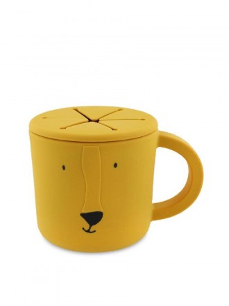 Taza de silicona para meriendas Trixie Mr Lion