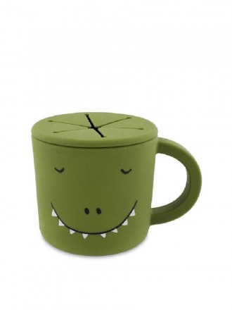 Taza de silicona para meriendas Trixie Mr Dino