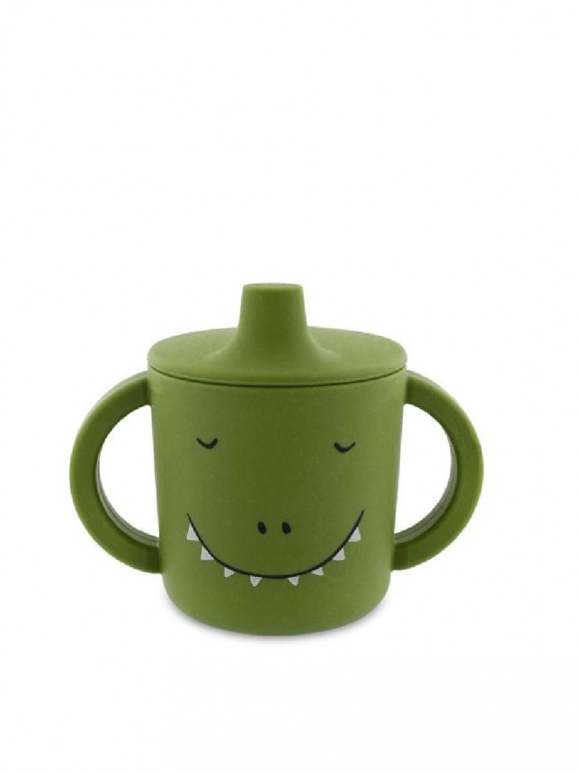 Taza de aprendizaje Trixie Silicona Mr Dino