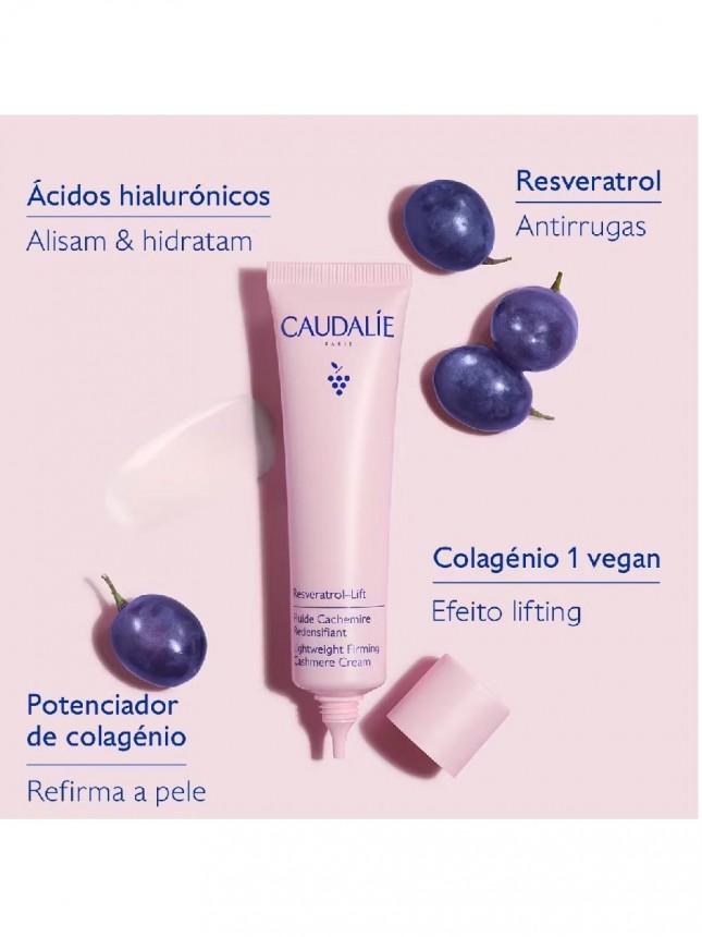 Caudalie Resveratrol-Lift Fluido de Cachemira Redensificante 40ml