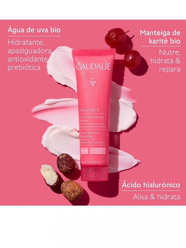 Caudalie Vinohydra Crema Hidratante Intensa 60ml