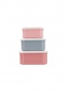 Tutete Set 3 Lancheiras Snack Unicorn
