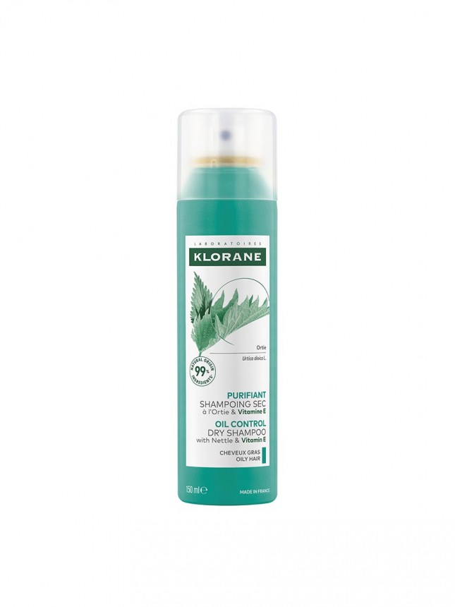 Klorane Champ Seco  - cabelo oleoso ? com Ortiga e Vitamina E 150ml