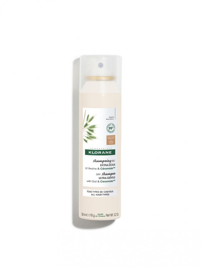 Klorane Champ� Seco com Cor Cabelo Castanho Aveia Bio 150 ml