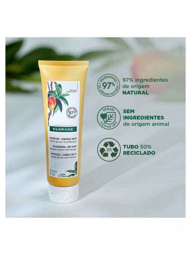 Klorane Capilar Creme de Dia Manga 125ml