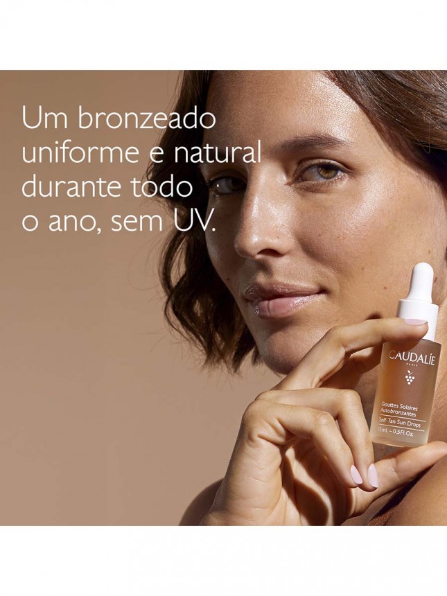 Gotas solares autobronceadoras Caudalie 15 ml