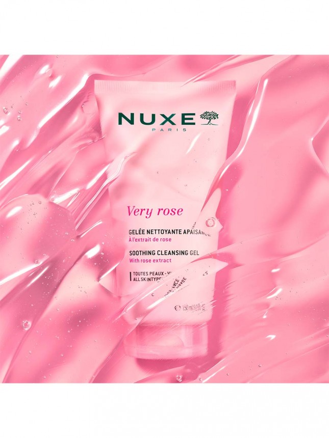Nuxe Very Rose Gel de Limpeza Calmante