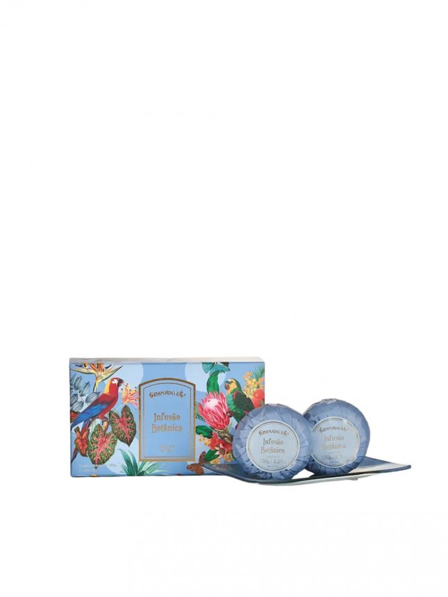 Granado  Duo Sabonetes e Bandeja Infusao Botanica