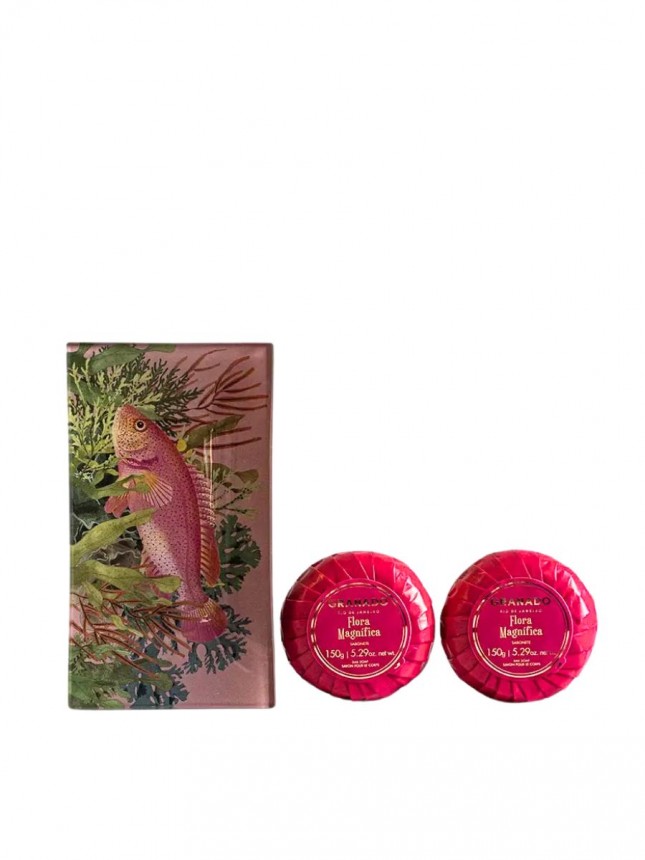 Granado  Duo Sabonetes e Bandeja Flora Magnifica