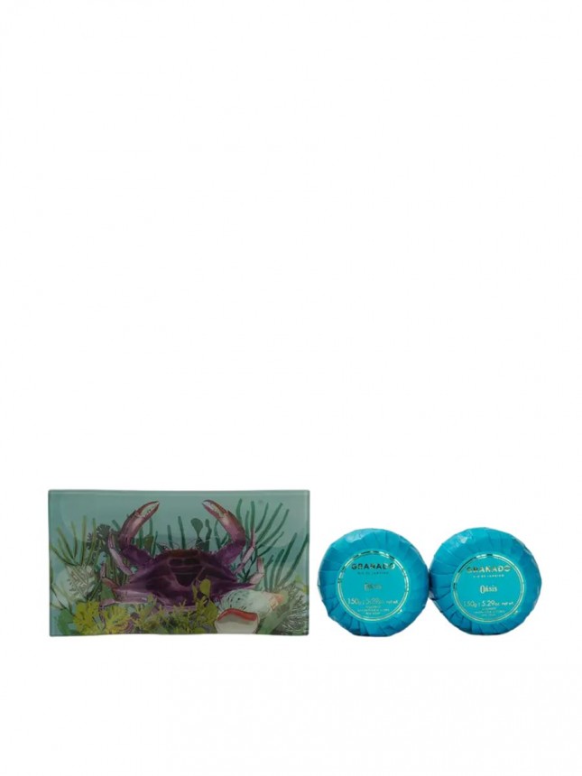 Granado  Duo Sabonetes e Bandeja Oasis