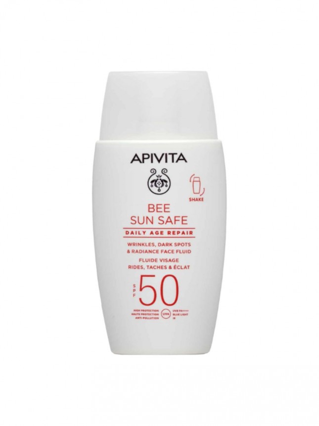 Apivita Bee Sun Fluido Dirio Age Repair SPF50 50ml