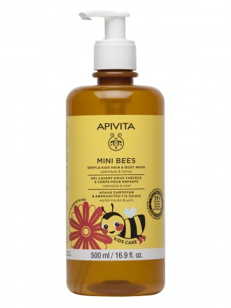 Apivita Gentle Kids Cabelo e Corpo 500ml